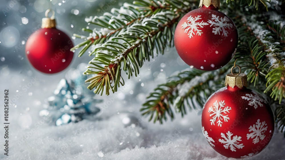 christmas background with fir branches and cones christmas background with fir branches and cones