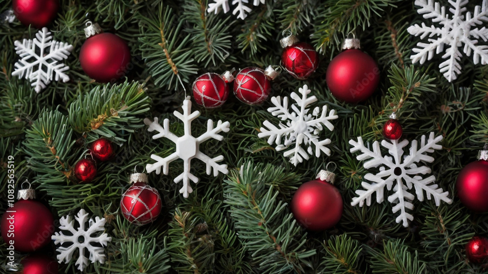 christmas decoration on a tree christmas decoration on a tree