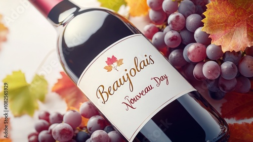 Celebrating Beaujolais Nouveau Day with Freshly Harvested Grapes