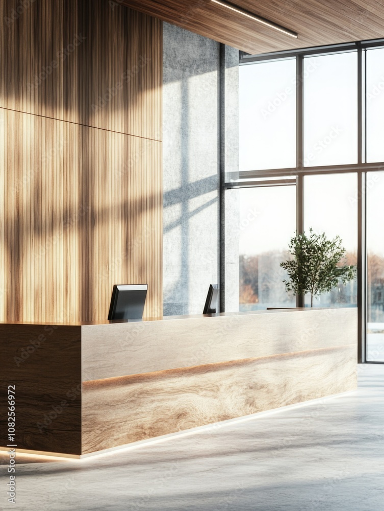 Modern Office Lobby Modern Office Lobby