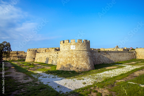 view of othello (famagusta, magosa) castle Lusignan Kingdom of Cyprus photo