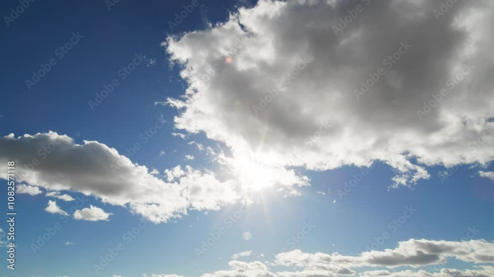 Timelapse of Clouds on a Sunny Day Timelapse of Clouds on a Sunny Day