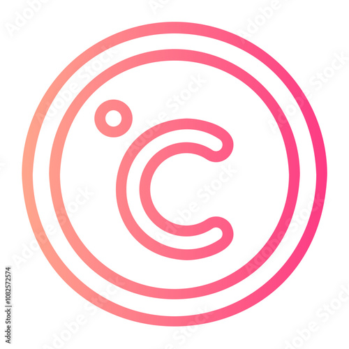 celsius gradient icon