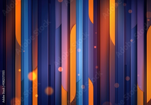 Abstract Digital Background with Vertical Lines of Light Colors
