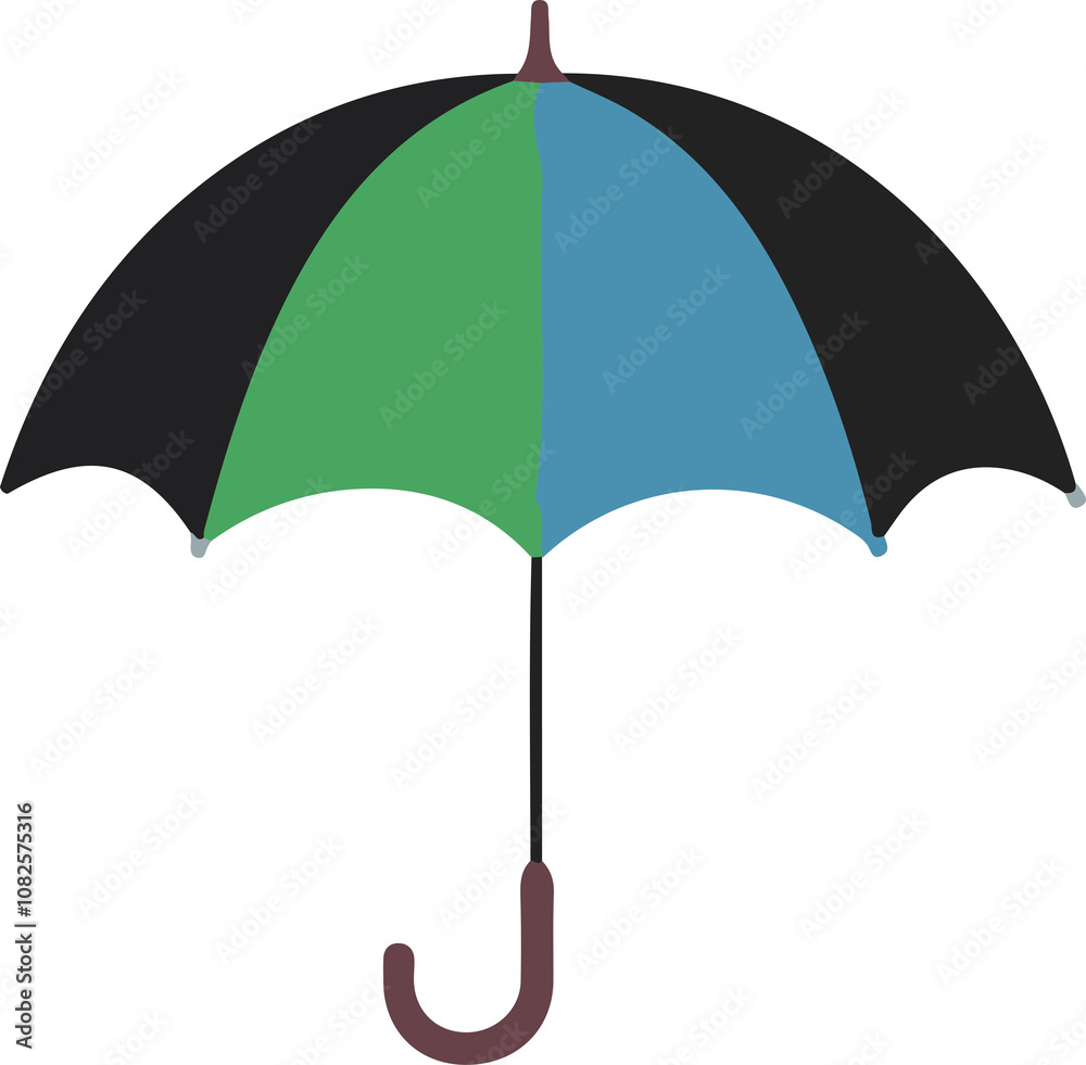 Umbrella icon set vector on white background Umbrella icon set vector on white background