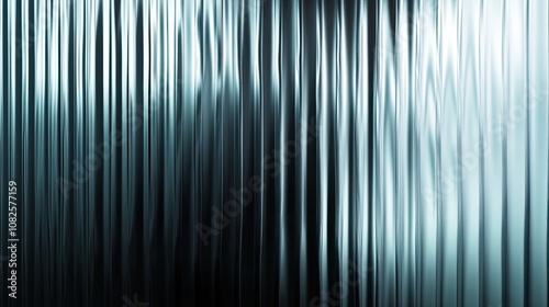 Metallic Abstract Vertical Lines Background with Gradient Effect
