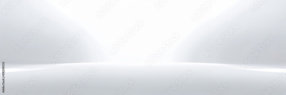 Obraz premium 3D Abstract White Background. Created with Generative AI Technology