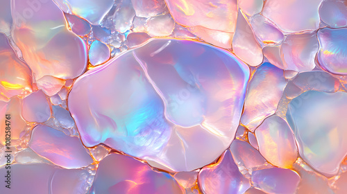 Iridescent colorful opal stone background with unique texture , opal, stone, texture, background, colorful, iridescent. Radiant. Illustration photo