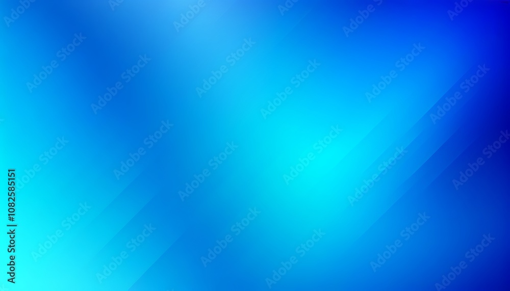 Fototapeta premium Soft Blurred Background with a Blue Gradient. Created with Generative AI Technology