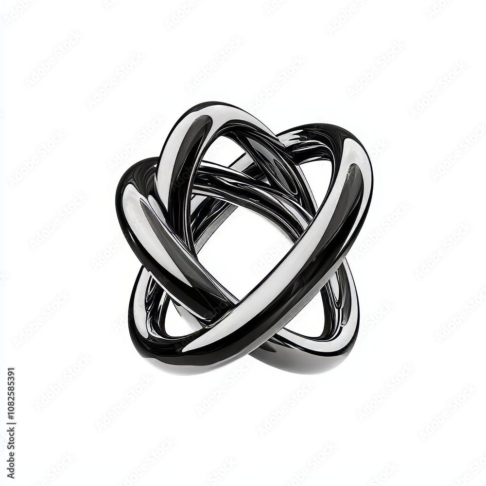A 3D abstract form fractal is perfect as a background, decor, or object A 3D abstract form fractal is perfect as a background, decor, or object
