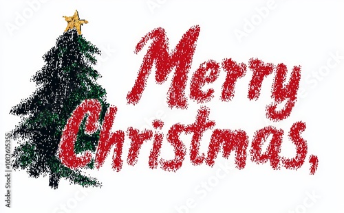 An aislad logo with a handwritten Merry Christmas and a tree of lights