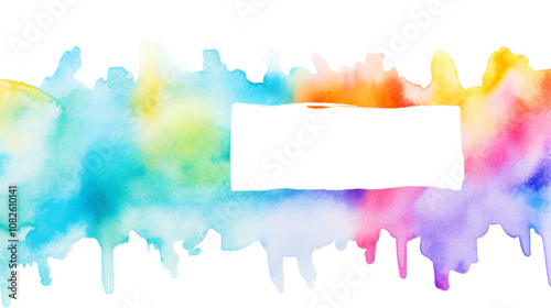 Extraordinary Work Team Recognition Day Vibrant abstract watercolor splash with bold brushstroke texture and gradient hues
