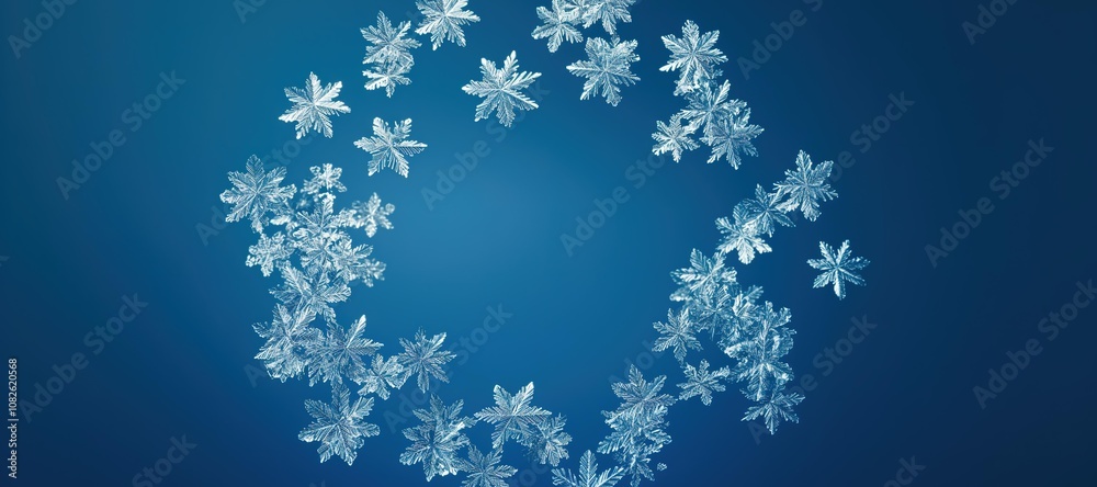 snow ice flower circle background, frozen 3 snow ice flower circle background, frozen 3