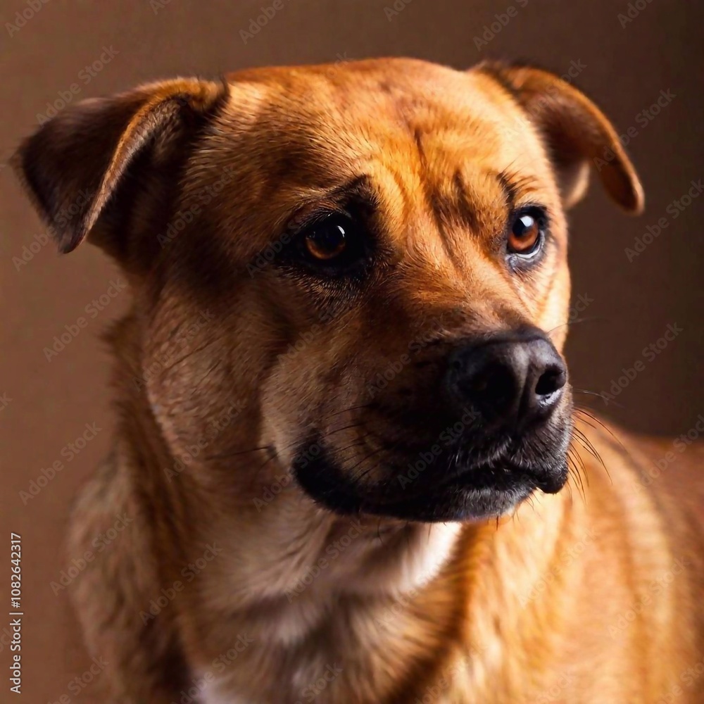 brown dog with brown background brown dog with brown background
