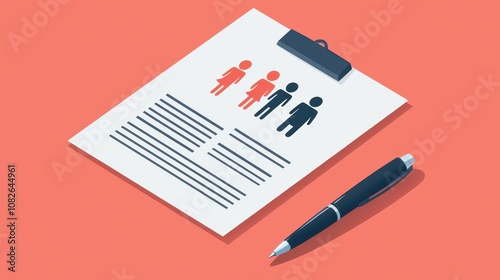 Finance drives investment growth. Family Life Insurance Document Illustration
