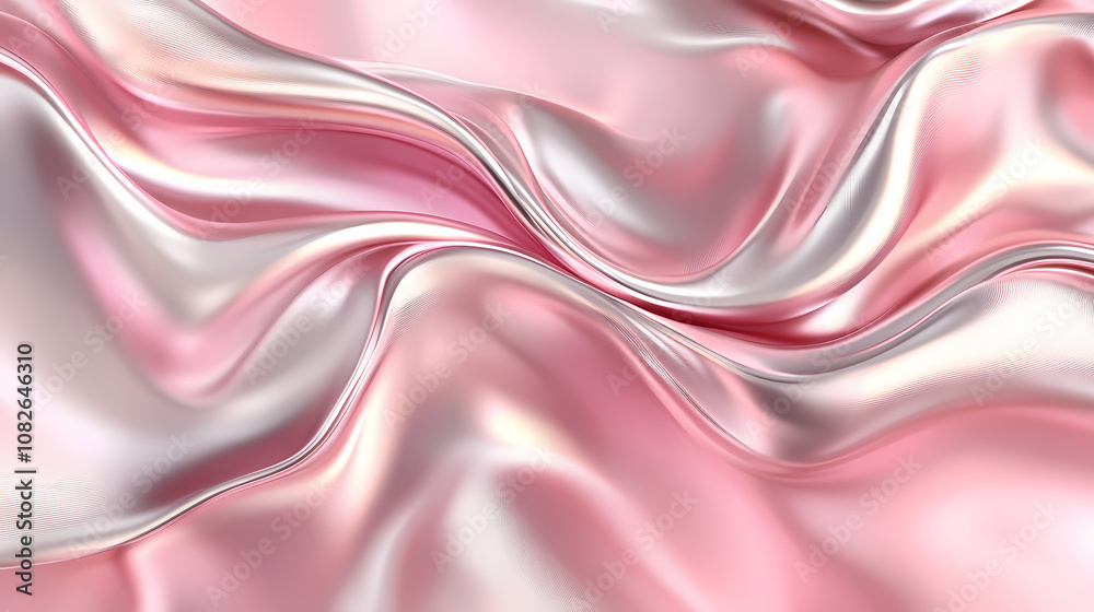 Fototapeta premium An exquisite abstract background with subtle gradients in muted rose and silver. the design has a refined, elegant appearance with smooth, gentle textures. Exquisite. Illustration