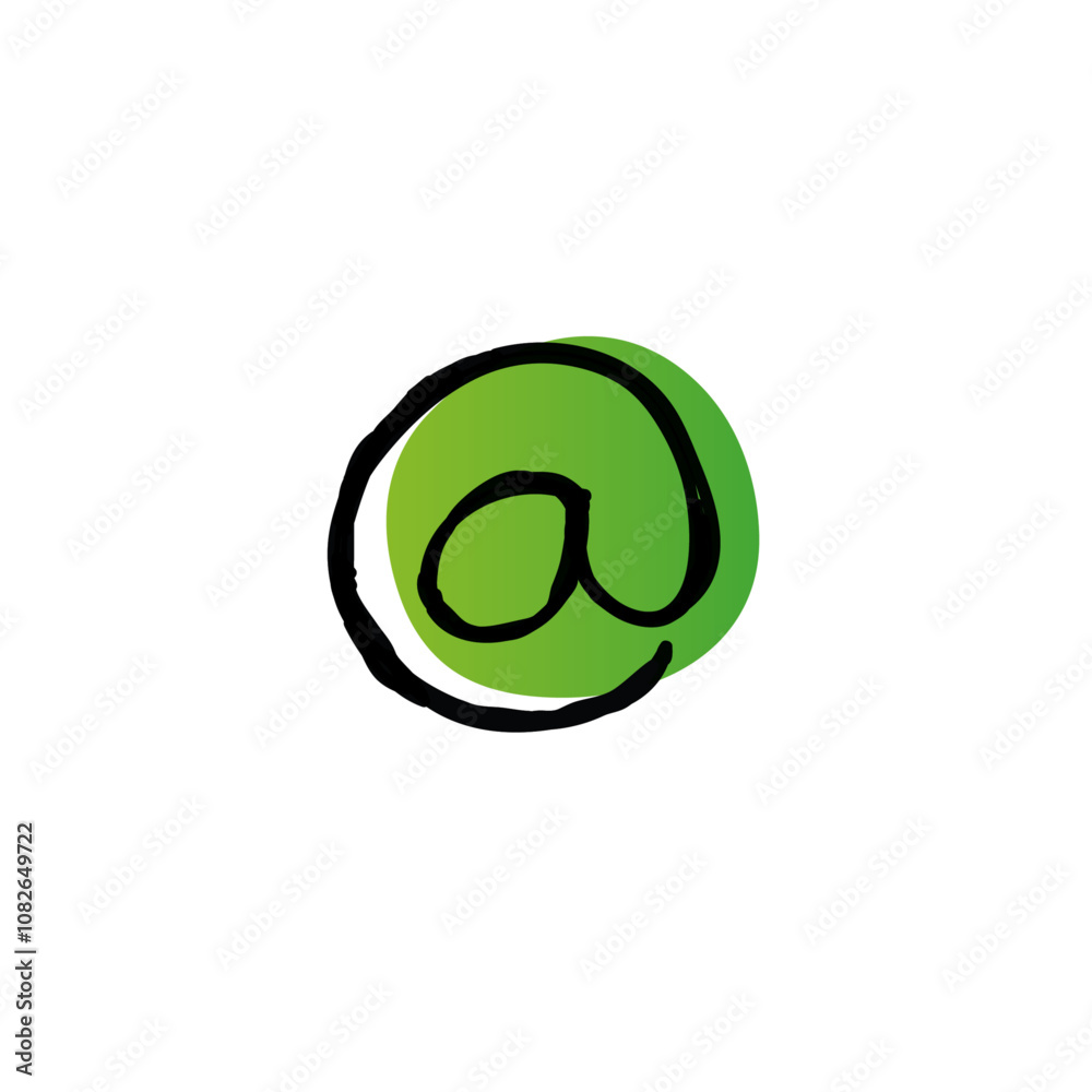 Hand drawn website icon flat vector design Hand drawn website icon flat vector design