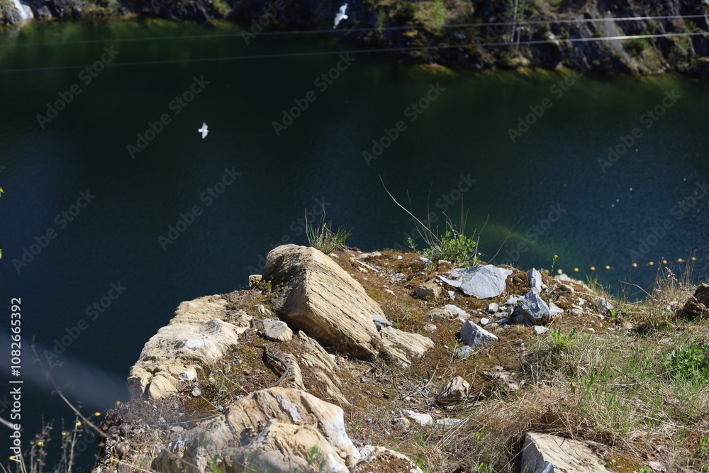 Mountain park Ruskeala. Marble canyon. Republic of Karelia. Mountain park Ruskeala. Marble canyon. Republic of Karelia.