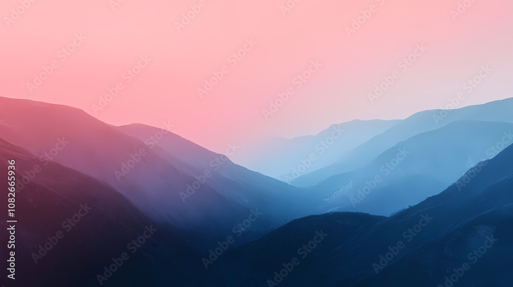 mountains in the morning mountains in the morning