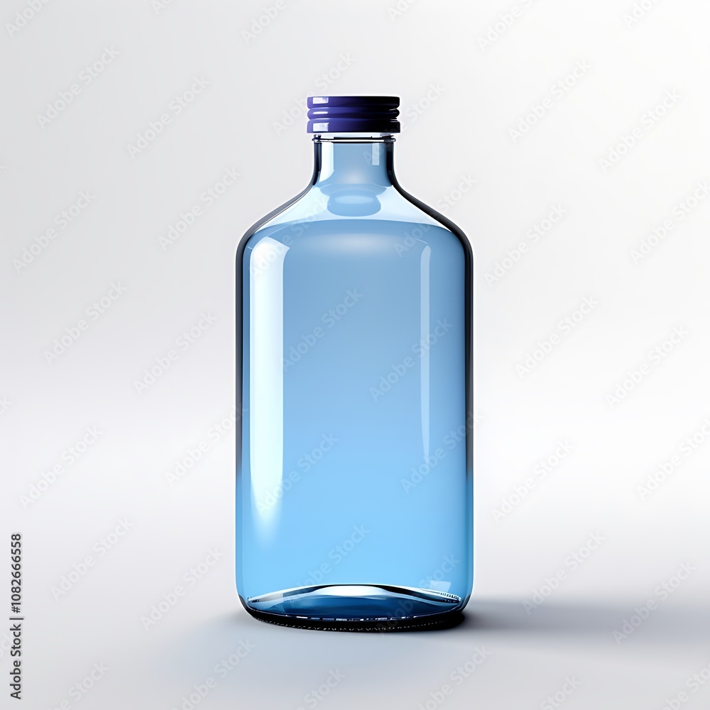 Blue Bottle: Isolated Backdrop with Cool and Relaxing Color Appeal
Blue Bottle: Isolated Backdrop with Cool and Relaxing Color Appeal