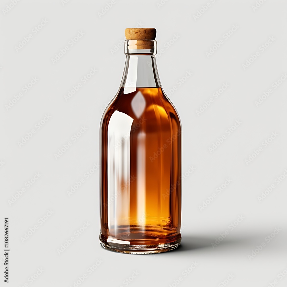 Brown Bottle: Isolated Backdrop Highlighting Warm and Earthy Color Design
Brown Bottle: Isolated Backdrop Highlighting Warm and Earthy Color Design
