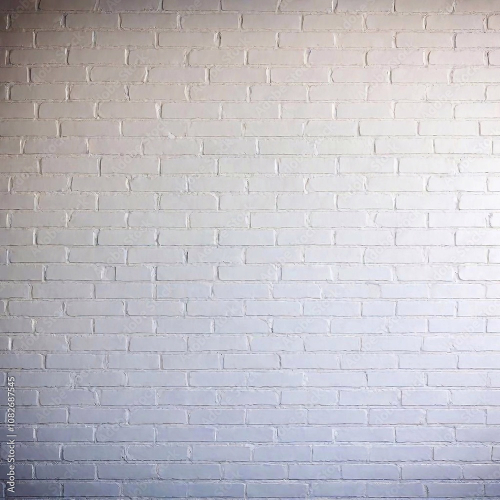 A high-resolution ultrarealistic image of a white-painted brick wall. This digital artwork showcases a meticulously detailed and textured surface of the wall, highlighting individual bricks and the mo A high-resolution ultrarealistic image of a white-painted brick wall. This digital artwork showcases a meticulously detailed and textured surface of the wall, highlighting individual bricks and the mo