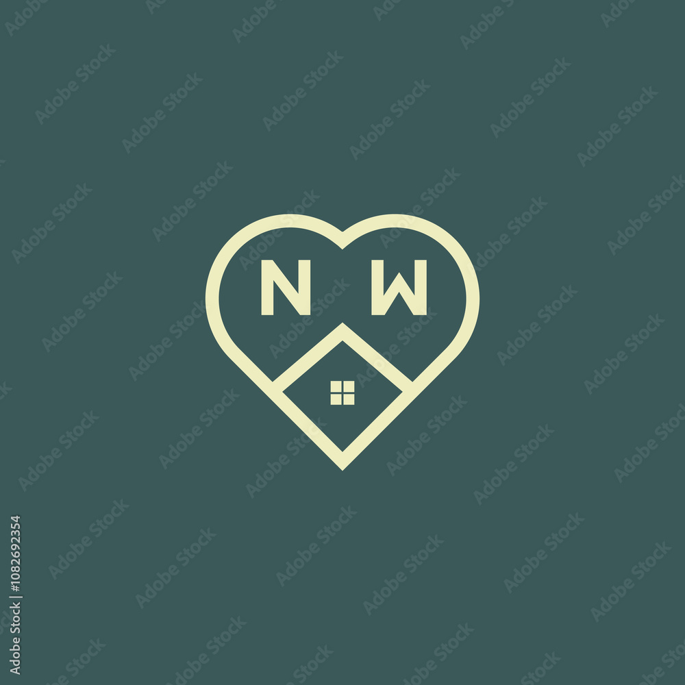 initial letter real estate logo design stock vector initial letter real estate logo design stock vector