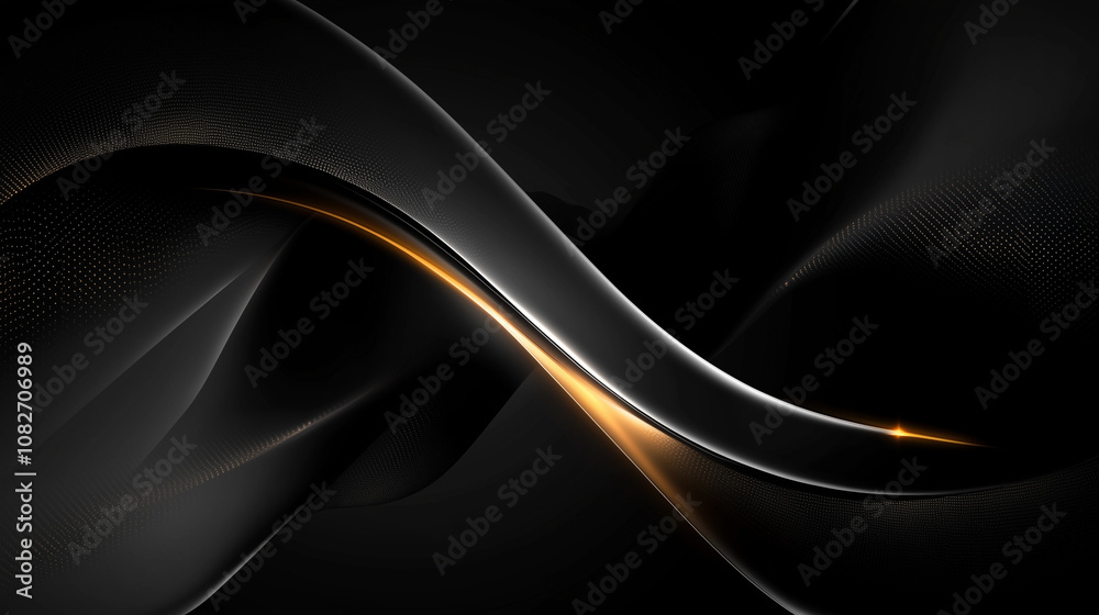 Black and gold abstract design background with copy space. creative illustration for banner, web, cover, business card, poster, and wallpaper. Black and gold abstract design background with copy space. creative illustration for banner, web, cover, business card, poster, and wallpaper.