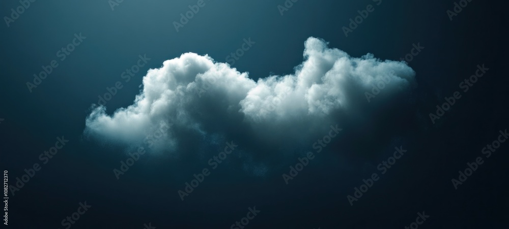 Single Cloud in a Dark Sky Single Cloud in a Dark Sky