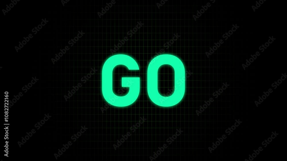 go gold animated countdown 321 go gold alpha looping animation for ...