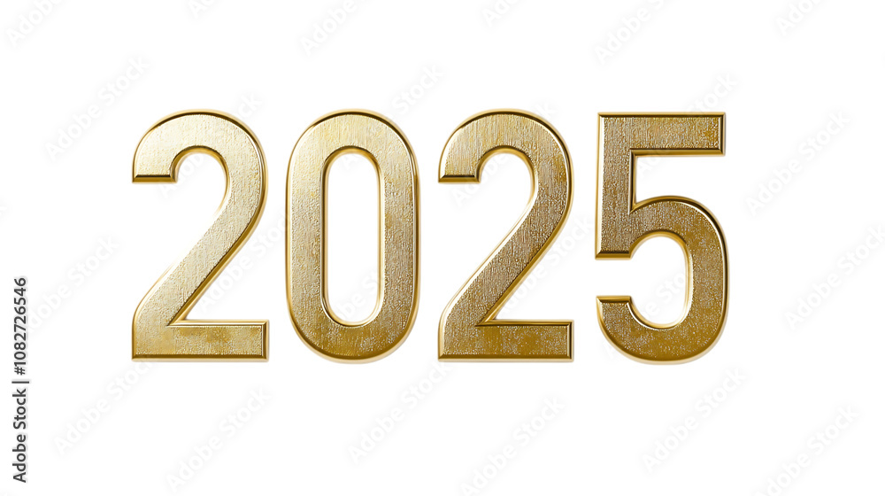 Golden 2025: A bold and elegant gold 2025 text graphic, perfect for celebrating the new year with a touch of luxury. Golden 2025: A bold and elegant gold 2025 text graphic, perfect for celebrating the new year with a touch of luxury.