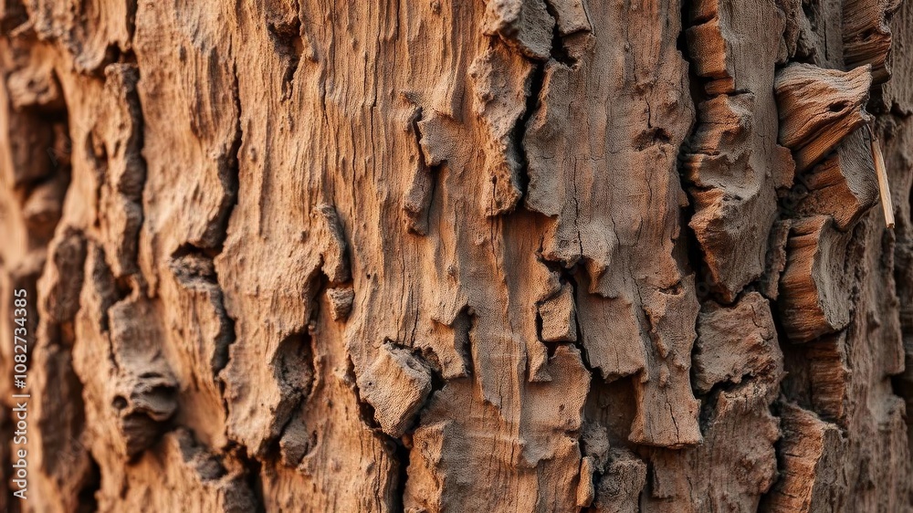 Close-up of a rough, weathered tree bark texture with natural cracks and patterns, aged wood, rough surface, closeup Close-up of a rough, weathered tree bark texture with natural cracks and patterns, aged wood, rough surface, closeup