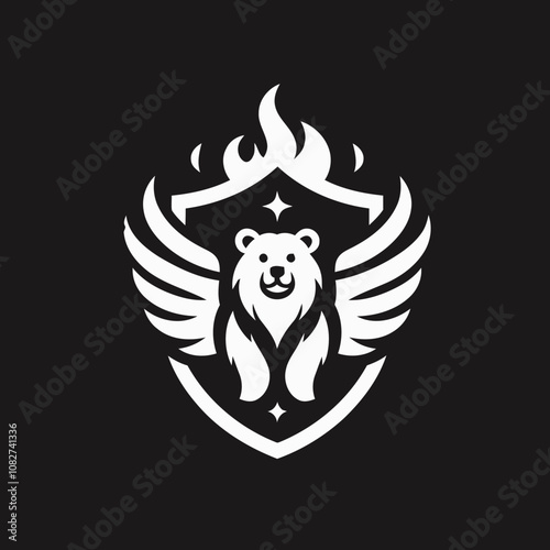 Fierce Animal Logo Collection Minimalist Vector Designs with Bold Colors and Dynamic Elements