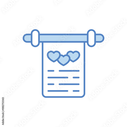 Wedding Vows vector icon