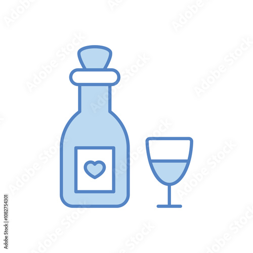 Champagne  vector icon
