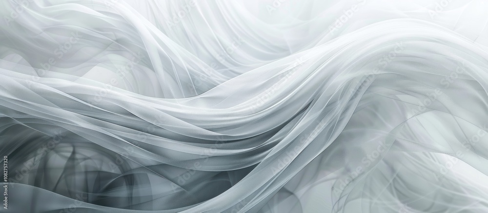 Fototapeta premium Abstract Flowing Fabric Texture