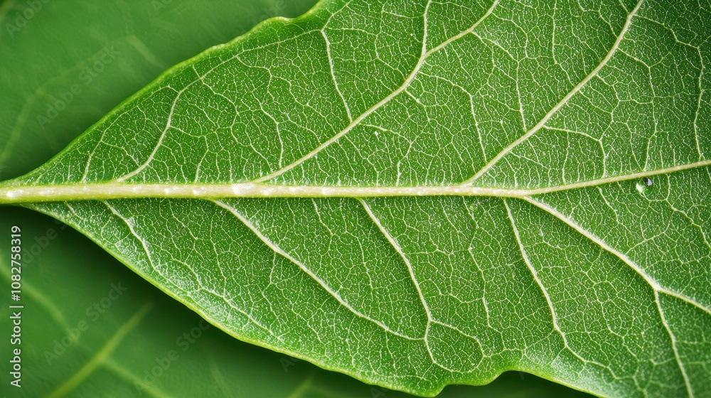 Close-up of a textured green leaf, showcasing its intricate veins and surface details against a blurred green backdrop. Close-up of a textured green leaf, showcasing its intricate veins and surface details against a blurred green backdrop.