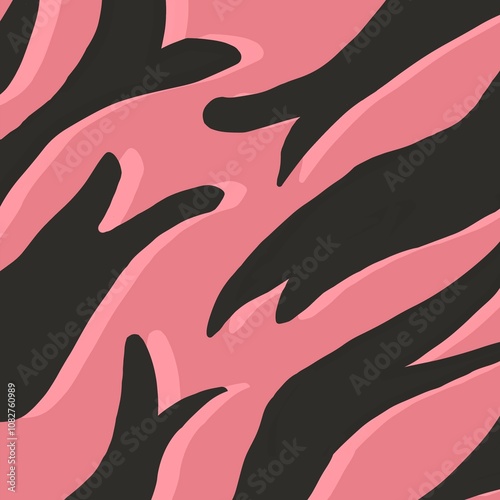 Shadows in pink