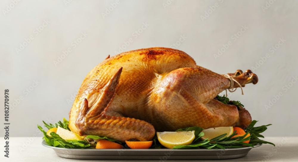 Roasted Turkey with Citrus and Herbs Roasted Turkey with Citrus and Herbs