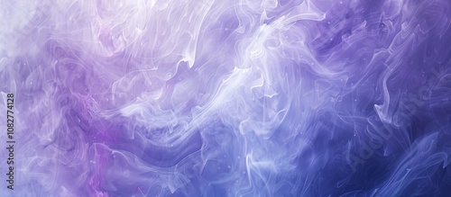 Abstract Purple and White Smoke