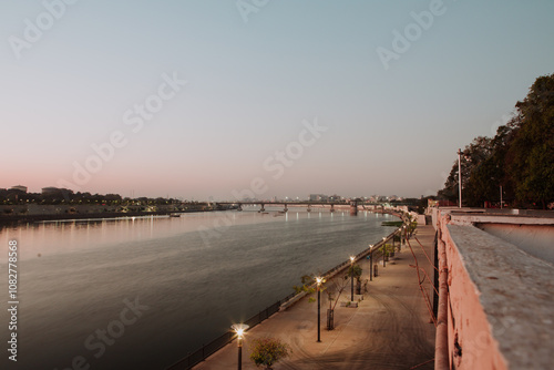 Photography Ahmedabad Waterfront - Photos of River Sabarmati at dawn and sunrise