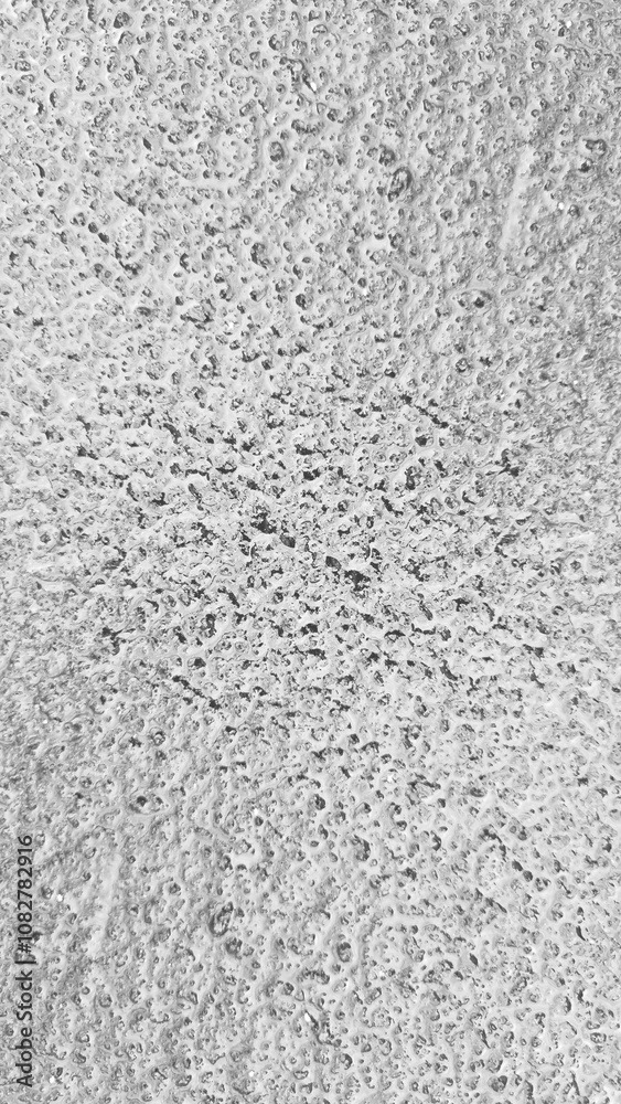 Ice texture close-up. Black and white monochrome. Selective focus Ice texture close-up. Black and white monochrome. Selective focus