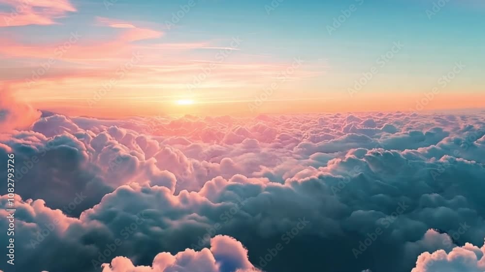 Fluffy clouds drift across a vast sky, forming a serene cloudscape.
Fluffy clouds drift across a vast sky, forming a serene cloudscape.