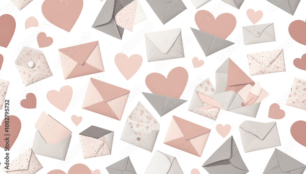 seamless background with hearts seamless background with hearts