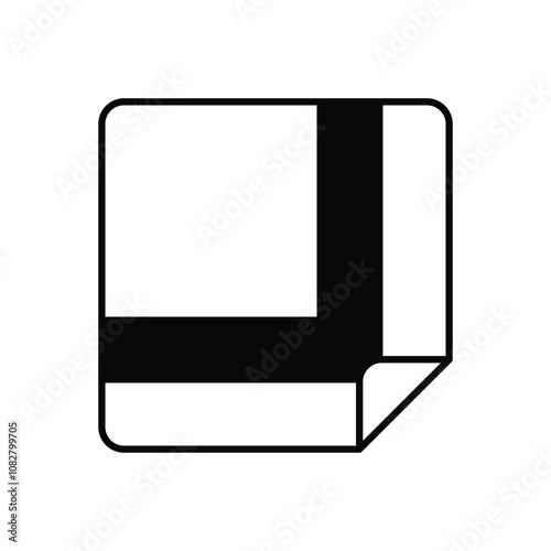 Handkerchief vector icon