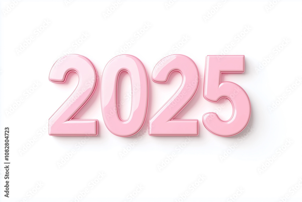 Bold 3D pink text Bold 3D pink text