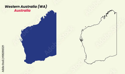1 Western Australia map fill and outline.eps