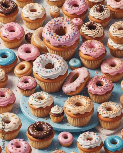 Bakery background 