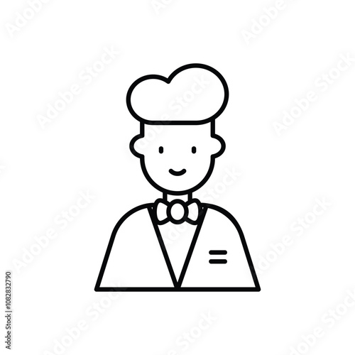 Groom vector icon