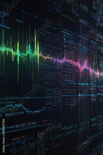 Illustration of a Quantitative Trading Model Demonstrating the Harmonious Combination of Technical and Financial Elements for Market Analysis